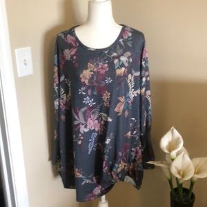 Lightweight Grey Knotted Shirt